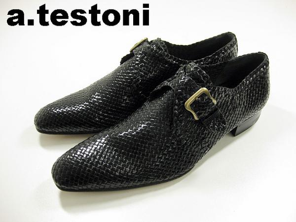 a.testoni ア・テストーニ クロコダイルシューズ （A.testoni（ア 